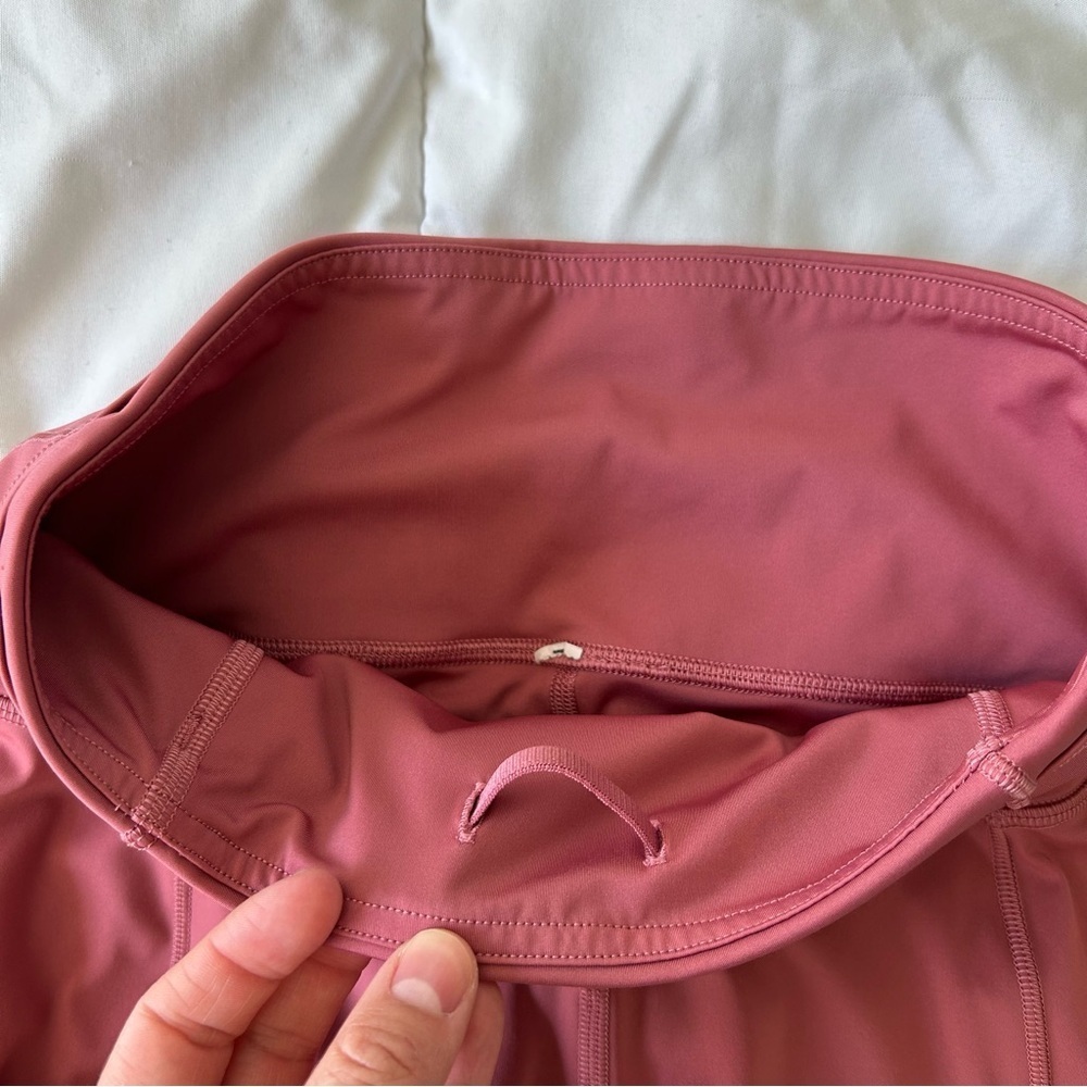 Lululemon Fast and Free Crop II *Non-Reflective Cool pink 4 - Picture 12 of 15